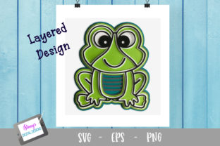 3D Layered Frog: A Creative Design Tool