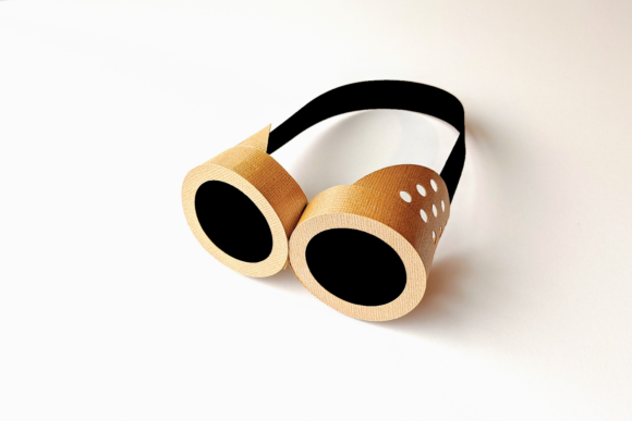 3D Steampunk Goggles SVG: A Versatile Design Asset for Makers, Educators, and Small Businesses