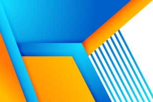 Orange Blue Gradient Background
