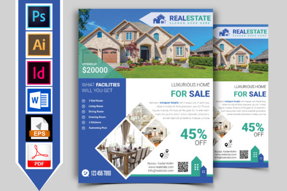 Real Estate Flyer Template Vol-03: Your Go-To Design Shortcut for Faster, Smarter Property Marketing