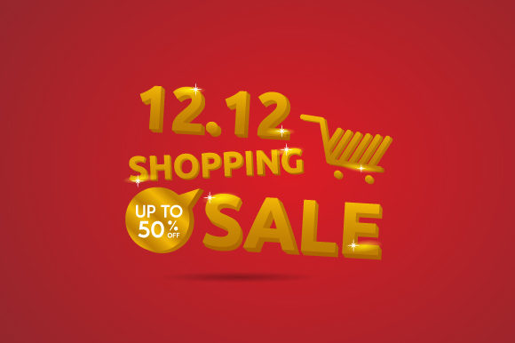 Shopping Sale Banner 3D Typography: Eye-Catching Design That Converts