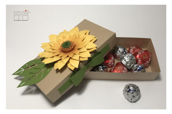Sunflower 3D SVG Design
