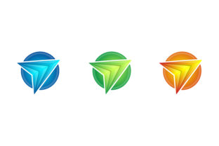 The Single Gradient Circle Arrow Logo: A Symbol of Seamless Evolution in Brand Identity